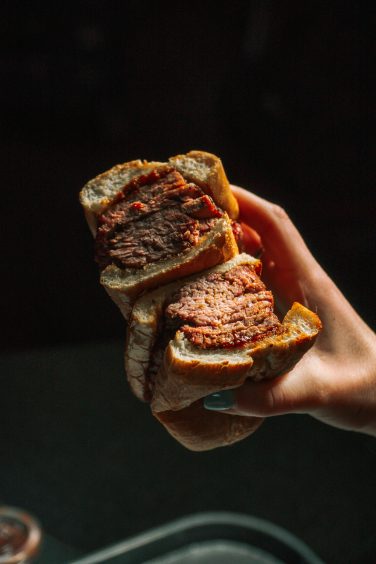 Dog House Grill Tri Tip Sandwich