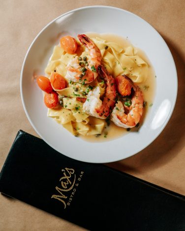 Max's Bistro Prawn Scampi